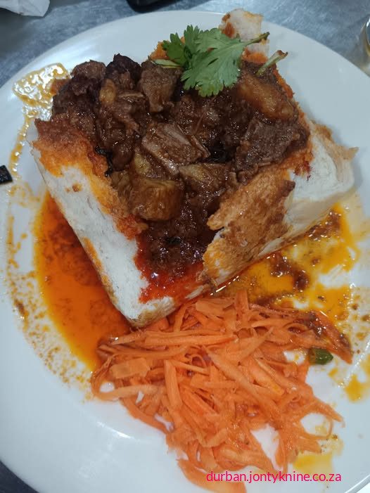 Bunny Chow @ victory lounge in Chatsworth