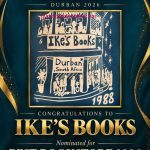 Ike’s Books and Collectables (also known as Ike’s Bookshop), an independent second-hand, out-of-print, and antiquarian bookstore at 48A Florida Road in Durban, South Africa, has been recognized as South Africa’s best independent bookstore.