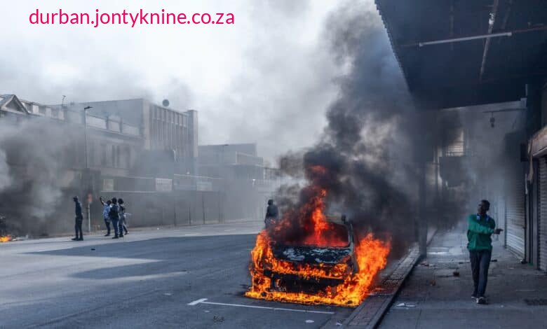 Durban Tensions Explode: Protesters allegedly attacked and shots fired in Durban by Foreign Nationals