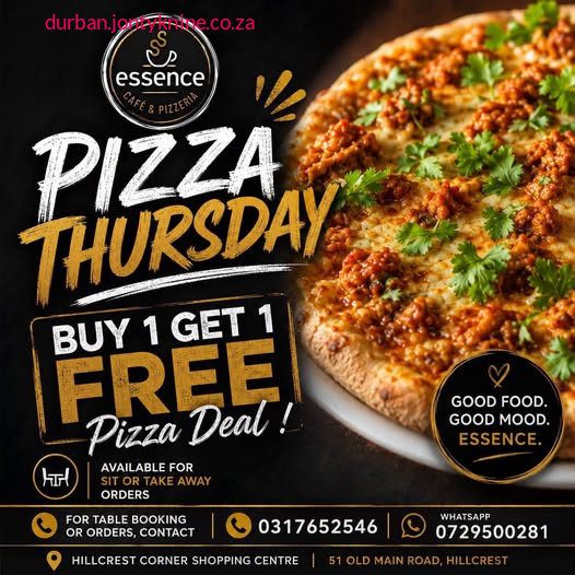 Pizza @ Essence Cafe