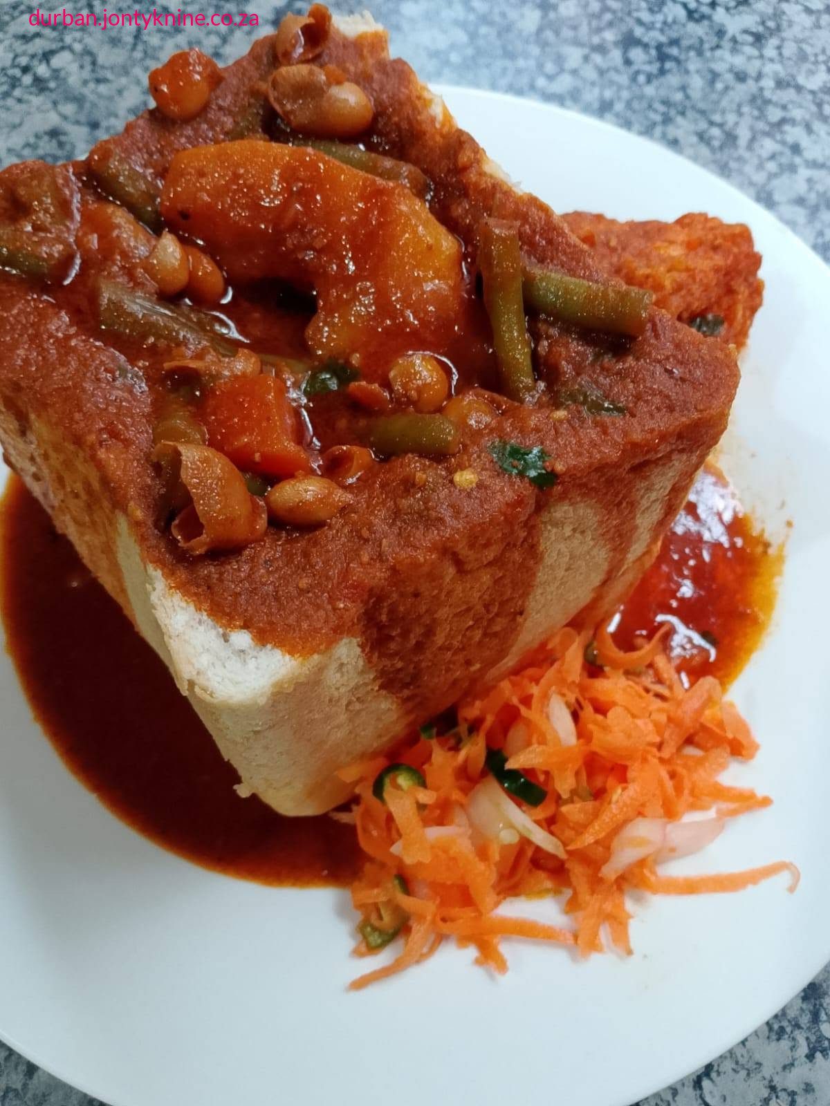 Mixed veg bunny @ Home
