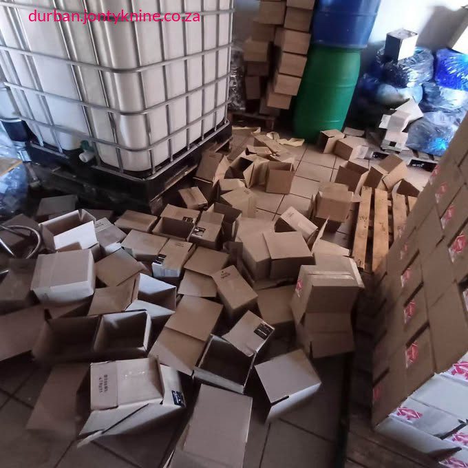 Police in South Africa’s North West province arrested four suspects after raiding an illegal alcohol manufacturing operation in Stilfontein.
