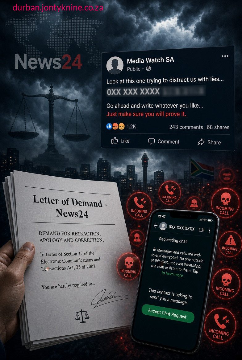 NEWS24 has served Jacinta Zinhle MaNgobese Zuma with legal papers